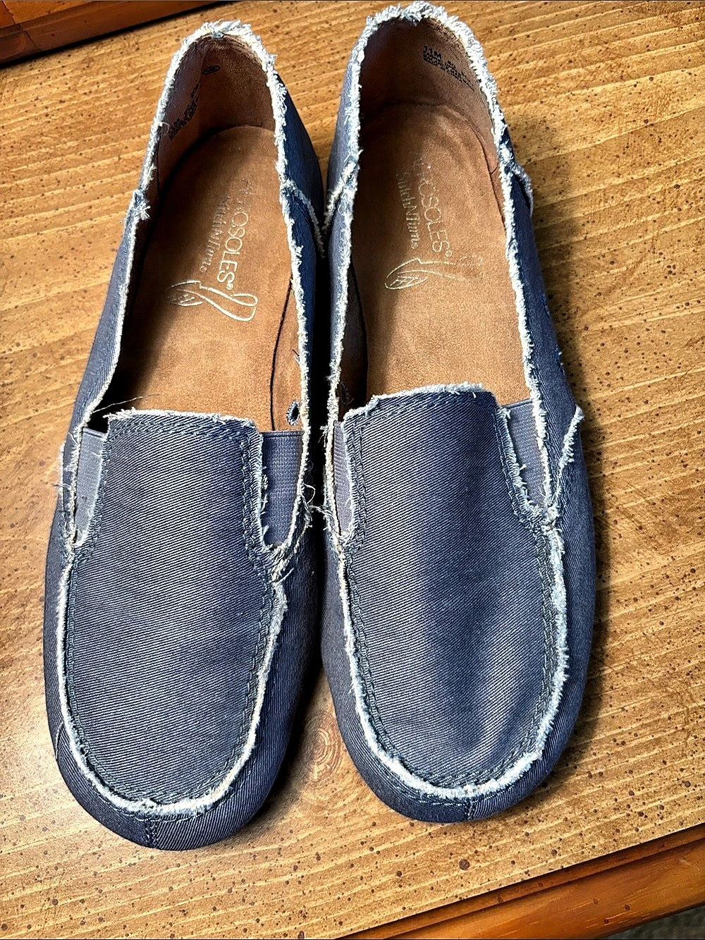 Aerosols Slip-On loafer Shoes in Blue size 11M women’s12